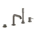 Змішувач для ванни Grohe Essence, графіт темний матовий (25251al1) Для ванни Графіт матовий