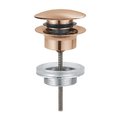 Донный клапан Grohe, теплый закат матовый (65807DL0) Push-open Для раковин 