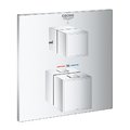 Термостатический смеситель на 2 потребителя Grohe Grohtherm Cube, хром (24155000) Для ванны, Для душа Хром
