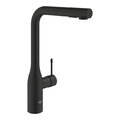 Змішувач для кухні Grohe Essence New, чорний матовий (30504kf0) Для кухні Чорний, Чорний матовий