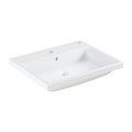 Встраиваемая раковина 60 см Grohe Cube Ceramic, белый (3947900H) Встраиваемые сверху Прямоугольные