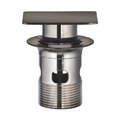 Донный клапан Grohe, графит матовый (40565AL0) Push-open Для раковин 