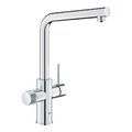 Змішувач для кухні з підключенням до фільтру Grohe Blue Pure Minta, хром (30588000) Для кухні Хром