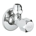 Вентиль кутовий універсальний 1/2" -3/8 " Grohe, хром (2201700m) Grohe 