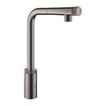 Змішувач для кухонної мийки Grohe Minta SmartControl, графіт Темний (31613a00) Для кухні Графіт