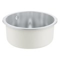 Кухонная мойка 44 см из нержавеющей стали Grohe K200, нерж. сталь (31720SD0) Врезные сверху Круглые Нерж. сталь