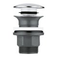 Донный клапан Grohe, хром (40824000) Push-open Для раковин 