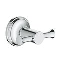 Крючок для ванны Grohe Essentials Authentic, хром (40656001) Крючки для халатов и полотенец Grohe