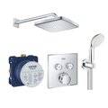 Термостатическая душевая система для ванны Grohe Eurosmart SmartControl, хром (UA26415SC1) Душевые комплекты (системы) Хром