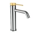 Змішувач для раковини GRB Time XL Male, хром / золото матовий (47540407) Для раковини Хром/золото матовый