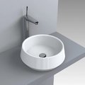 Раковина накладна Fancy Marble Diana 420, білий (4904101) На стільницю 
