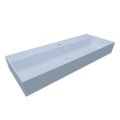 Раковина накладная Fancy Marble Crass 1200, белый (Crass 120-1) На столешницу, Подвесные Прямоугольные