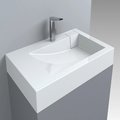 Раковина накладна Fancy Marble Shelly 800, білий (8708101) На стільницю, Підвісні 