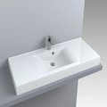 Раковина накладная Fancy Marble Nadja 1200, белый (212101) На столешницу, Подвесные Прямоугольные