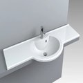Раковина вбудована Fancy Marble Lena 1400, білий (1414101) Вбудовувані зверху 
