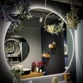 Зеркало 80х72 см с LED подсветкой Fancy Marble Saona (Saona 80*72) Fancy Marble Зеркала