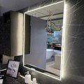 Зеркало 95х100 см с LED подсветкой Fancy Marble Sandy (Sandy 95*100) Fancy Marble Зеркала