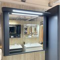 Дзеркальна шафка 76х70 см з LED підсвічуванням Fancy Marble MC-800 Devon, графіт матовий (MC-800 Devon з) Fancy Marble Дзеркальні шафи