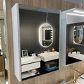 Зеркальный шкафчик 60х70 см Fancy Marble NOA, белый (NOA 600 Б) Fancy Marble Зеркальные шкафы