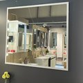 Зеркало 115х80 см с LED подсветкой Fancy Marble Siros (Siros 115*80M/W/A) Fancy Marble Зеркала