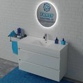 Меблевий комплект з тумбою і раковиною, 120х71 см Fancy Marble Barbados C-Line, білий матовий (Barbados CL М) Fancy Marble Меблеві комплекти