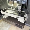 Мебельный комплект с тумбой и раковиной, 130х50 см Fancy Marble FIERIA (FIERIA) Fancy Marble Мебельные комплекты
