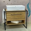 Мебельный комплект Fancy Marble LOFT с раковиной MARES 600 (AO15280 Ma) Fancy Marble Мебельные комплекты