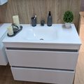 Меблевий комплект Fancy Marble Sherman 100 з раковиною Jessel 1000, білий (Sherman 1000 б Je) Fancy Marble Меблеві комплекти