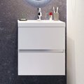 Меблевий комплект Fancy Marble Rodos 60 з раковиною Dora 600, білий (ШН-Rodos 600 Б Do) Fancy Marble Меблеві комплекти