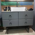 Меблевий комплект з тумбою 120х48 см і раковиною Fancy Marble TIRA, сірий (АО11050-1) Fancy Marble Меблеві комплекти