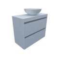 Мебельный комплект Fancy Marble Fiji 90-2 с раковиной Mona 420, белый (fiji-90-2 Б Mo) Fancy Marble Мебельные комплекты