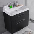 Мебельный комплект Fancy Marble Devon 80 с раковиной Carla 800, графит матовый (ШН-Carla С) Fancy Marble Мебельные комплекты