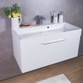 Меблевий комплект Fancy Marble Bermuda 1 з раковиною Ashley 900C, білий (Bermuda-1 Б Ash) Fancy Marble Меблеві комплекти