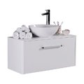 Тумба підвісна Fancy Marble Fiji 90, білий (fiji - 90 Б СТК) Fancy Marble Тумби