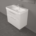 Тумба підвісна Fancy Marble Devon 80, білий (ШН-Carla Б*) Fancy Marble Тумби