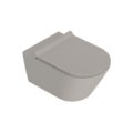 Подвесной безободковый унитаз Catalano New Zero NewFlush, tortora satinato (01 1155 0032) Подвесные 