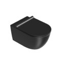 Подвесной безободковый унитаз Catalano Sfera Newflush, nero satinato (05 1155 0022) Подвесные 