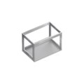 Консоль металлическая 52х33 см Catalano Verso, inox (5S553500) Catalano Консоль