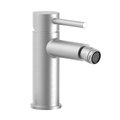 Смеситель для биде Paffoni Stick, с донным клапаном Clic-Clac, нерж. сталь (SK131HKST) Для биде Нерж. сталь