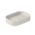 Раковина 55х38 см Galassia Smart B, песочный (7402SA) На столешницу, На тумбу Прямоугольные