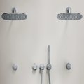 Двойной душевой набор Cocoon, нержавеющая сталь (PB SET31-BI) Душевые комплекты (системы) Нержавеющая сталь