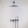 Термостатическая душевая система Cocoon, нержавеющая сталь (JP SET22 THERM.1-BI) Душевые комплекты (системы) Нержавеющая сталь