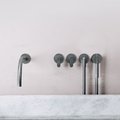 Термостатический смеситель для ванны на 2 потребителя Cocoon, темно-серый (JP SET24THERM.2-DG) Для ванны, Для душа Темно-серый