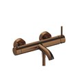 Смеситель для ванны и душа Sanycces Loop, розовое золото матовый (MDB001RG) Для ванны, Для душа Розовое золото матовый
