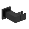 Держатель ручного душа Sanycces Cubo, черный матовый (SOO002BM) Sanycces Коллекция Cubo 