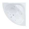 Гидромассажная акриловая ванна Sanycces Brisa DS Confort 150х150 см, белый (BN153150DS) Sanycces Угловые симметричные