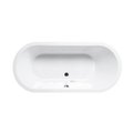 Встраиваемая акриловая ванна с гидромассажем Sanycces Loft Elegance 180х80 см, белый (BN120E) Sanycces Овальные
