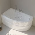 Гидромассажная акриловая ванна Sanycces Tripoli Elegance Left 160х90 см, белый (BN129EI) Sanycces Угловые асимметричные