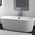 Ванна акриловая Sanycces Loft 180х80 см, белый (BN120FALDES) Sanycces Овальные