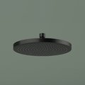 Верхний душ ø23 см Hotbath Ace, черный матовый (M104MBP) Верхние души Черный матовый